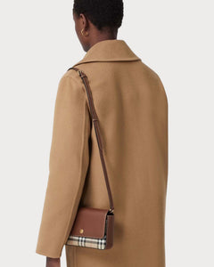 BURBERRY Check and Leather Hampshire Bag | 博柏利 手袋 (多色) - LONDONKELLY 英國名牌代購