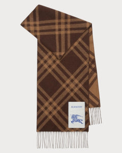 BURBERRY Check Cashmere Scarf Cashmere(Many) - LONDONKELLY 英國名牌代購