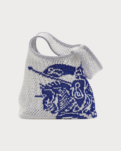 BURBERRY EKD Crochet Bag White Crochet(Small/White) - LONDONKELLY 英國名牌代購