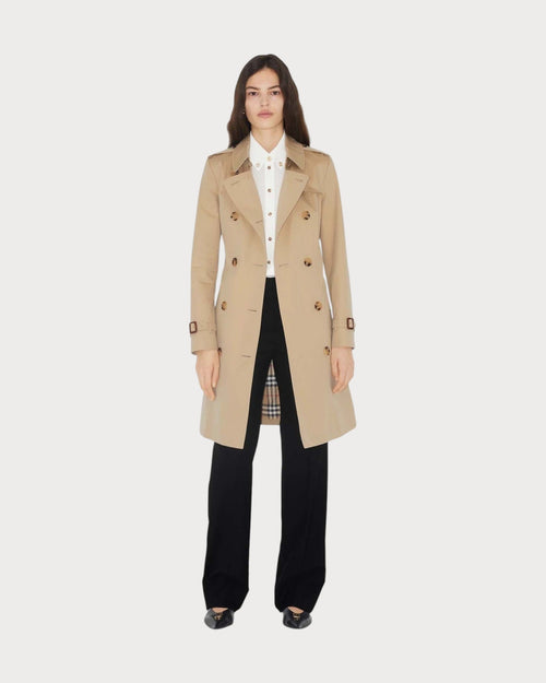 BURBERRY Mid - Length Chelsea Heritage Trench Coat | 博柏利 外套 (啡色) - LONDONKELLY 英國名牌代購