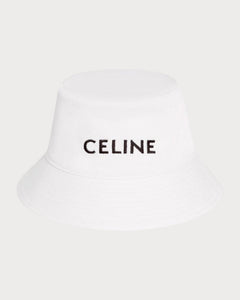 CELINE (M) Embroidered Bucket Hat Cotton(4 Colors) - LONDONKELLY 英國名牌代購