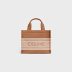 CELINE Small Cabas Thais In Striped Textile | 賽琳 手提袋 (細碼/啡色) - LondonKelly 英國名牌代購