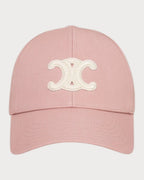 CELINE Triomphe Baseball Cap Cotton(Pink) - LONDONKELLY 英國名牌代購