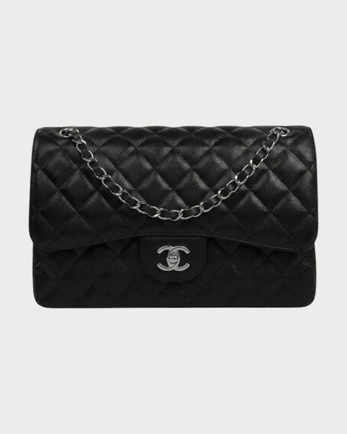 CHANEL A58600 Classic Handbag Grained Calfskin(Large/2 Colors) - LONDONKELLY 英國名牌代購