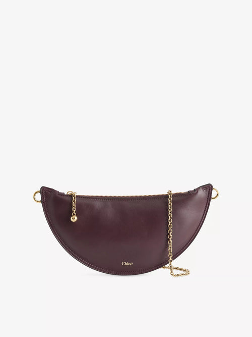 CHLOE Icons Leather Cross - Body Bag Grenat | 蔻依 手袋 (石榴紅) - LondonKelly 英國名牌代購