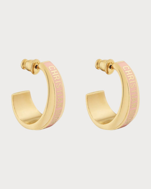 CHRISTIAN DIOR Dior Code Earrings Gold - Finish Metal | 迪奧 耳環 (多色) - LONDONKELLY 英國名牌代購