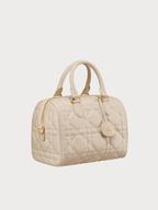 CHRISTIAN DIOR Dior Groove 25 Bag Macrocannage Calfskin(Dusty Ivory) - LONDONKELLY 英國名牌代購