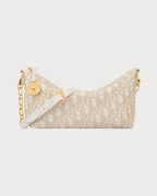 CHRISTIAN DIOR Diorstar Hobo Bag with Chain | 迪奧 手袋 (白金色) - LONDONKELLY 英國名牌代購