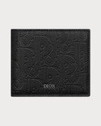 CHRISTIAN DIOR Men's Bifold Wallet | 迪奧 男仕銀包 (全黑色) - LONDONKELLY 英國名牌代購
