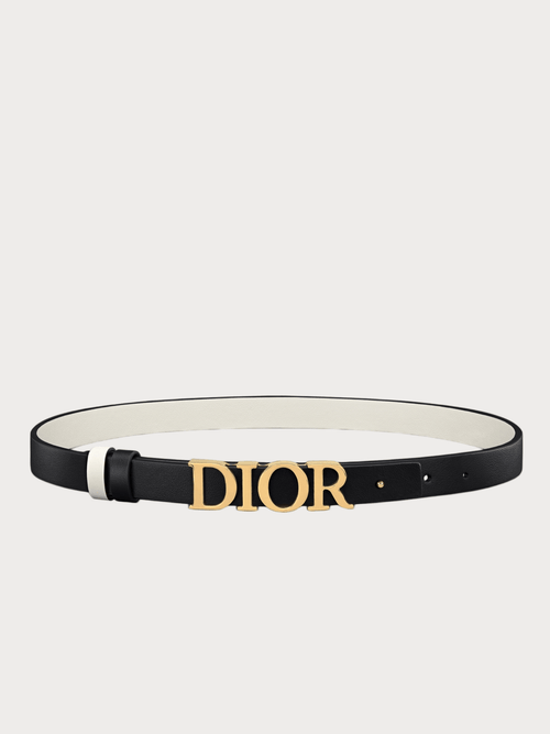 CHRISTIAN DIOR Reversible D - Dream Belt(20MM/Black/Latte) - LONDONKELLY 英國名牌代購
