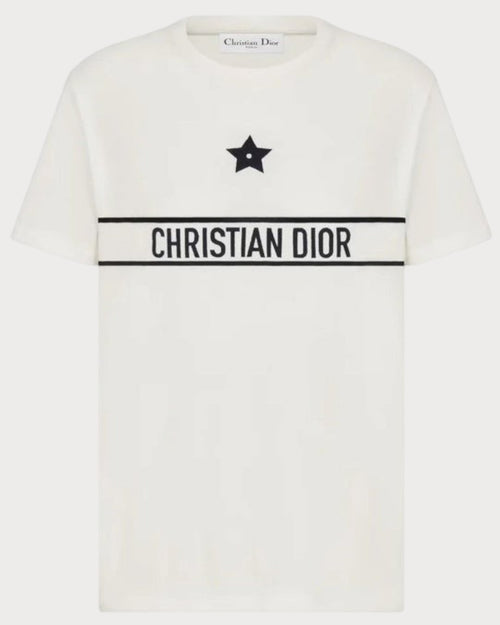 CHRISTIAN DIOR Women's Classic T-Shirt | 迪奧 女仕經典T恤 (白色) - LONDONKELLY
