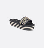 CHRISTIAN DIOR Women's Dway Platform Slide ｜迪奧 涼鞋 (藍色) - LondonKelly 英國名牌代購