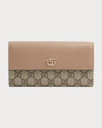 GUCCI GG Marmont Continental Wallet | 古馳 長銀包 (Beige)