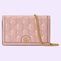 GUCCI GG Matelasse Chain Wallet | 古馳 銀包連鏈帶 (多色) - LondonKelly 英國名牌代購