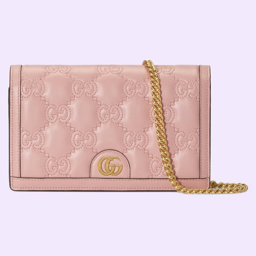 GUCCI GG Matelasse Chain Wallet | 古馳 銀包連鏈帶 (多色) - LondonKelly 英國名牌代購