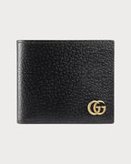 GUCCI Men's GG Marmont Bi - Fold Card Case Wallet | 古馳 男仕銀包 (黑色) - LONDONKELLY 英國名牌代購