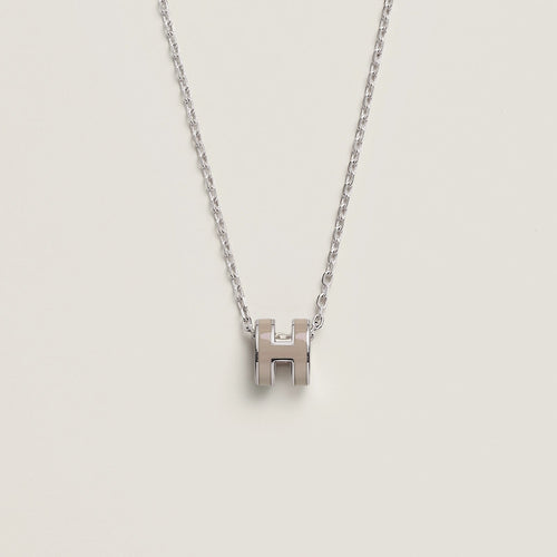 HERMES Silver Mini Pop H Pendant | 愛馬仕 頸鏈 (迷你/多色) - LondonKelly 英國名牌代購