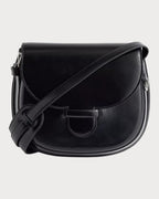 LEMAIRE Cartridge Sport Leather Shoulder Bag(Black) - LONDONKELLY 英國名牌代購