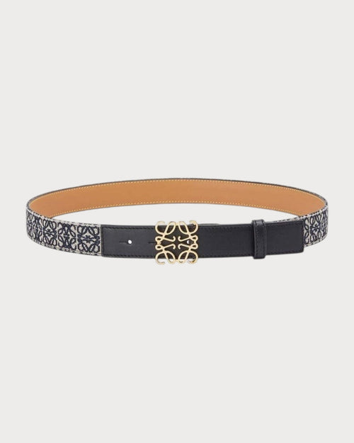 LOEWE Anagram Belt | 羅意威 皮帶 (2.8CM/黑色) - LONDONKELLY 英國名牌代購