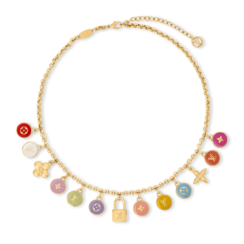 LOUIS VUITTON M03506 LV Confetti Necklace | 路易威登 頸鏈 (彩色) - LondonKelly 英國名牌代購