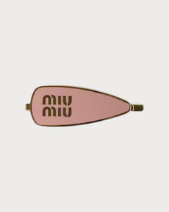 MIU MIU Enameled Metal Hair Clip | 繆繆 髮夾 (多色) - LONDONKELLY 英國名牌代購