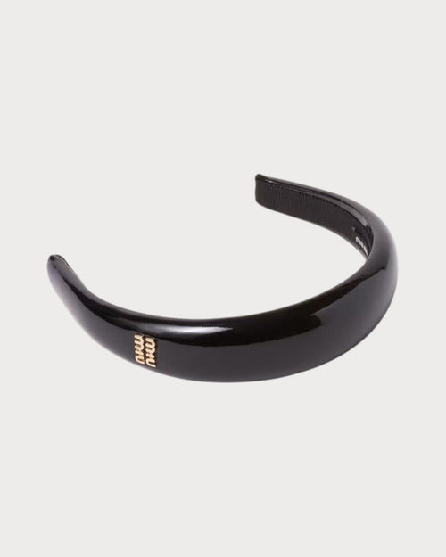 MIU MIU Patent Leather Headband | 繆繆 皮革頭帶 (多色) - LONDONKELLY 英國名牌代購