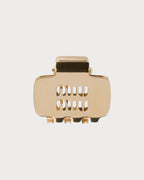 MIU MIU Small Claw Clip with Logo | 繆繆 髮夾 (細碼/金色) - LONDONKELLY 英國名牌代購