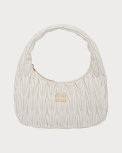 MIU MIU Wander Matelasse Nappa Leather Hobo Bag L Size | 繆繆 腋下袋 (大碼/多色) - LONDONKELLY 英國名牌代購