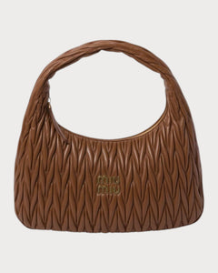 MIU MIU Wander Matelasse Nappa Leather Hobo Bag XL Size | 繆繆 手袋 (多色) - LONDONKELLY 英國名牌代購