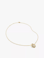 MONICA VINADER Nura Wrap 18ct Yellow Gold - Plated Vermeil Sterling - Silver Pendant Necklace | 頸鏈 (金色) - LondonKelly 英國名牌代購