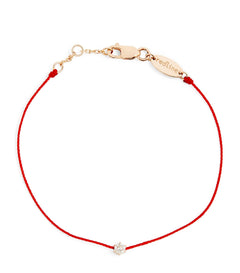 REDLINE Rose Gold and Diamond Absolu Thread Bracelet | 紅繩 手鏈 (多色) - LondonKelly 英國名牌代購
