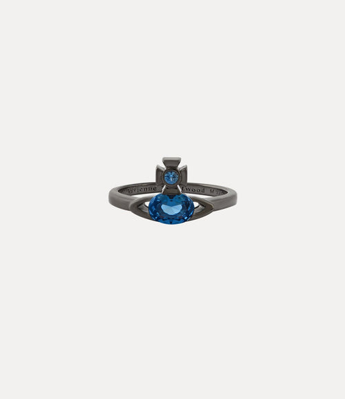 VIVIENNE WESTWOOD Allie Ring | 西太后 戒指 (藍色) - LondonKelly 英國名牌代購