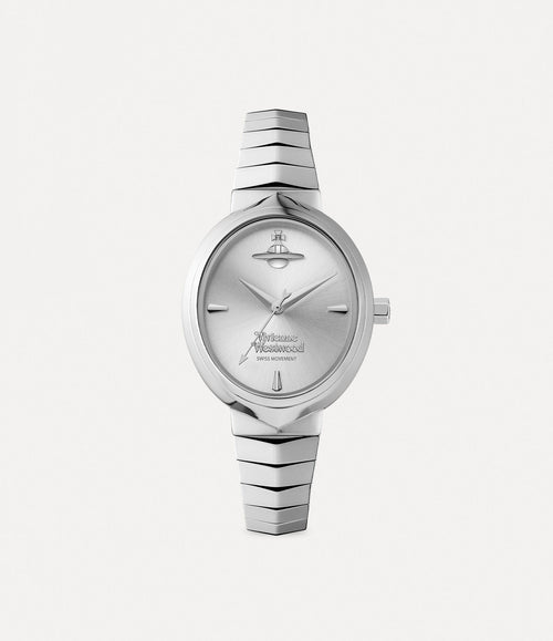 VIVIENNE WESTWOOD Armour Watch | 西太后 手錶 (銀色) - LondonKelly 英國名牌代購