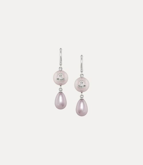 VIVIENNE WESTWOOD Martha Earrings | 西太后 耳環 (紫色) - LondonKelly 英國名牌代購