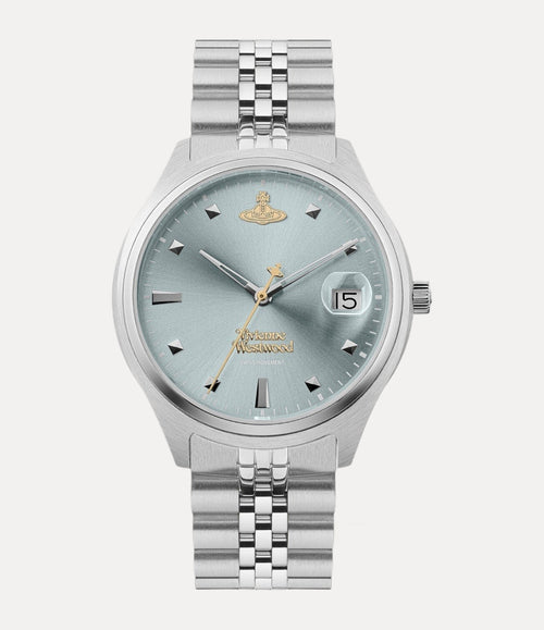 VIVIENNE WESTWOOD Men's Camberwell Watch | 西太后 男仕手錶 (淺藍色) - LONDONKELLY 英國名牌代購