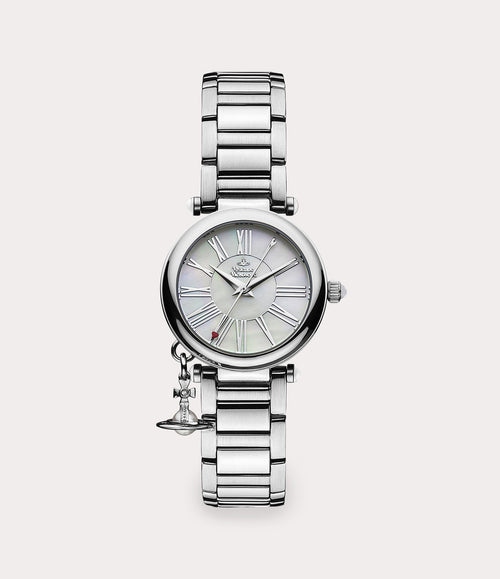 VIVIENNE WESTWOOD Mother Orb Watch | 西太后 手錶 (銀色) - LondonKelly 英國名牌代購