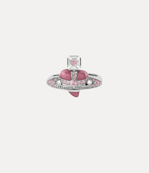 VIVIENNE WESTWOOD New Diamante Heart Ring | 西太后 戒指 (多色) - LondonKelly 英國名牌代購