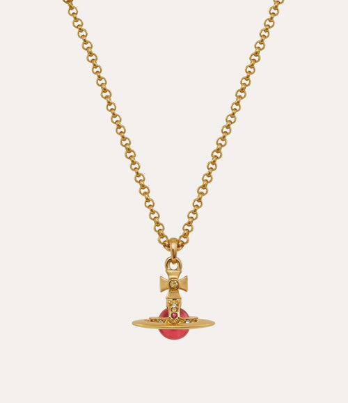 VIVIENNE WESTWOOD New Petite Orb Pendant Necklace | 西太后 頸鏈 (金色) - LondonKelly 英國名牌代購