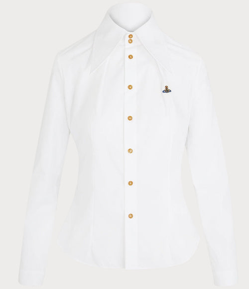 VIVIENNE WESTWOOD W Violin Shirt | 西太后 裇衫 (白色) - LONDONKELLY 英國名牌代購