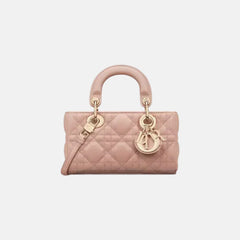 [2023 新款] CHRISTIAN DIOR Micro Lady D-Joy Bag | 迪奧 迷你D-Joy手袋 (Rose Des)