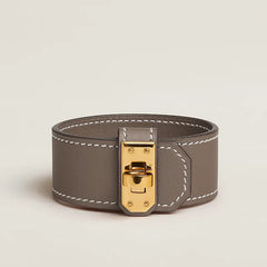 HERMES Small Kelly Twist Bracelet | 愛馬仕 Kelly手帶 (Etoupe)